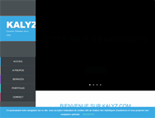 Tablet Screenshot of kalyz.com